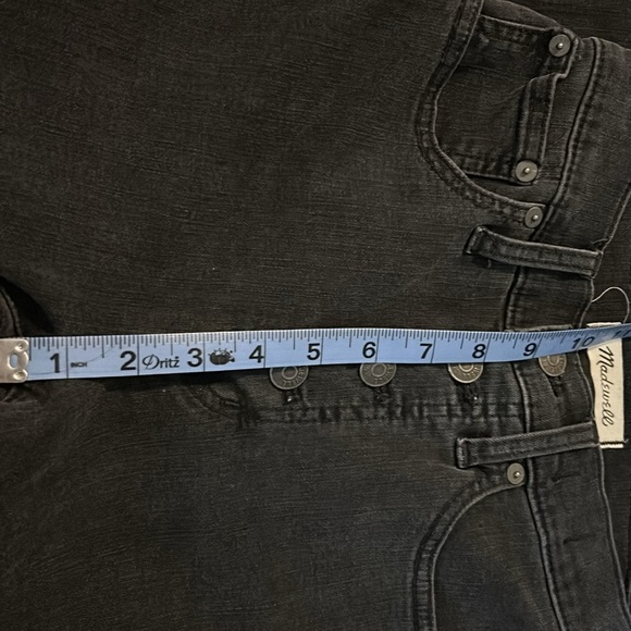 Madewell Black Cali Demi Boot Black Jeans - Picture 5 of 7